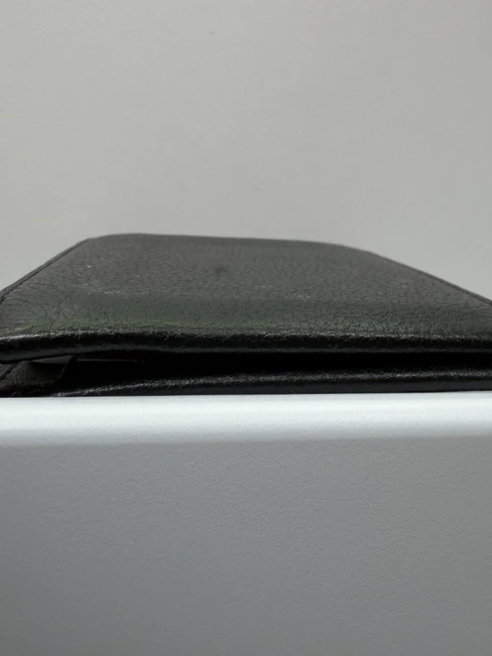 TUMI Nassau Black Leather Bifold Wallet